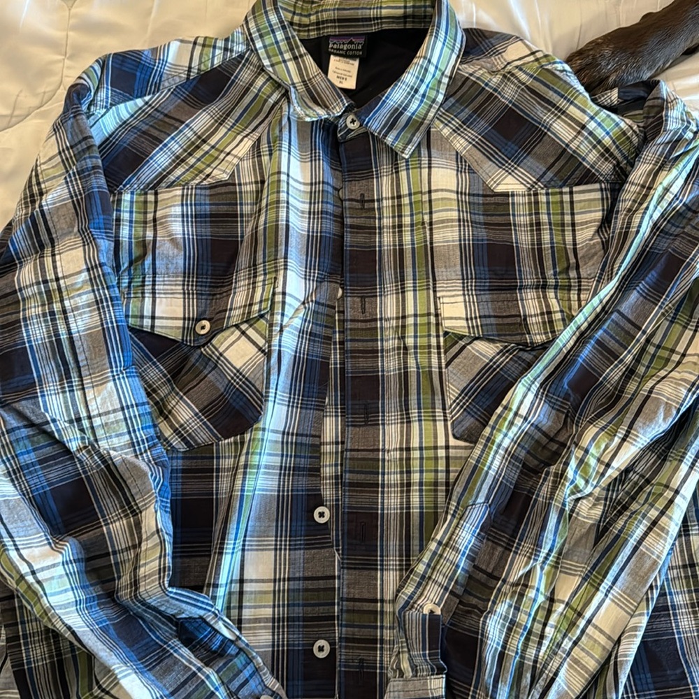 Men’s XL Patagonia dress shirt. Hard to find!